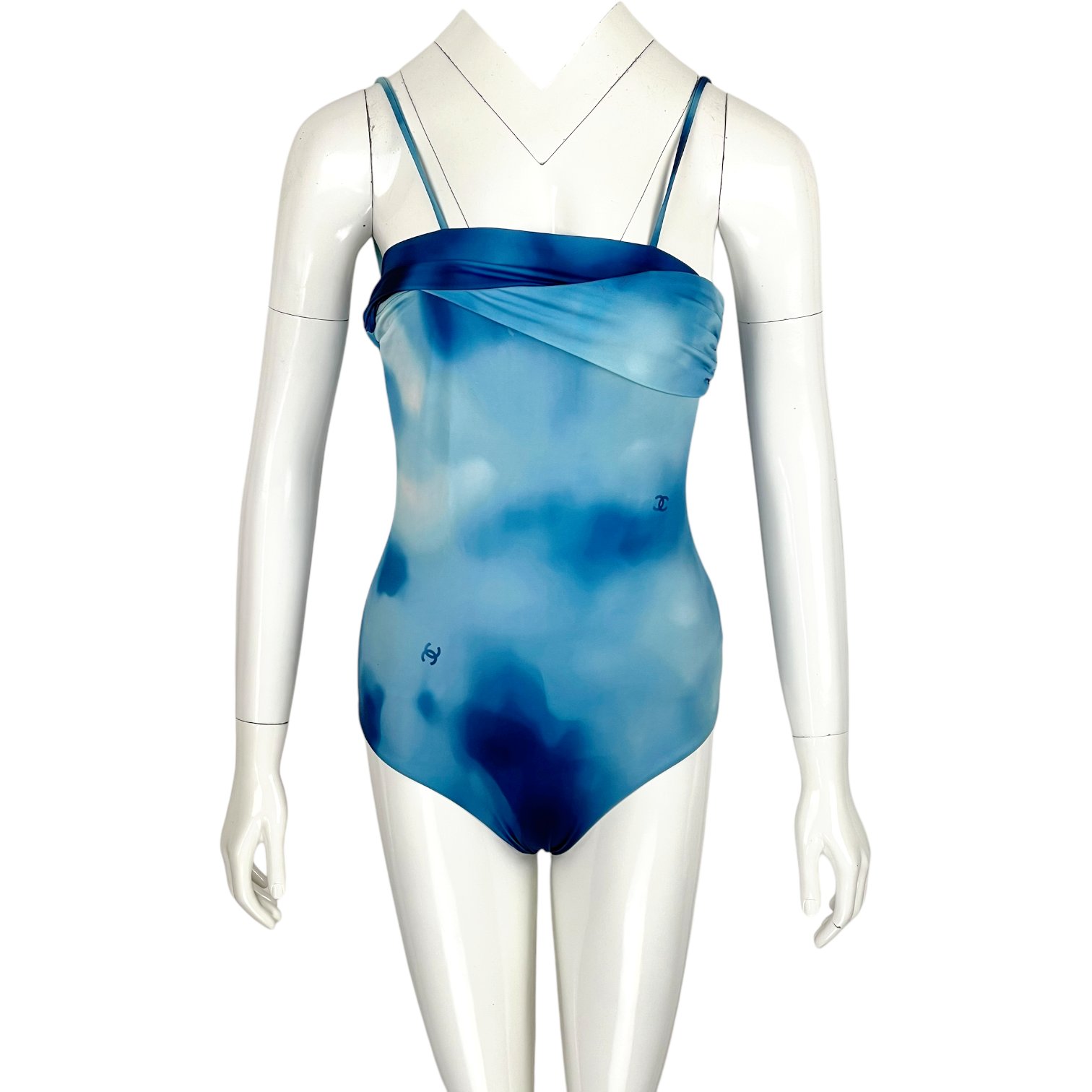 Chanel Blue Swimsuit 36