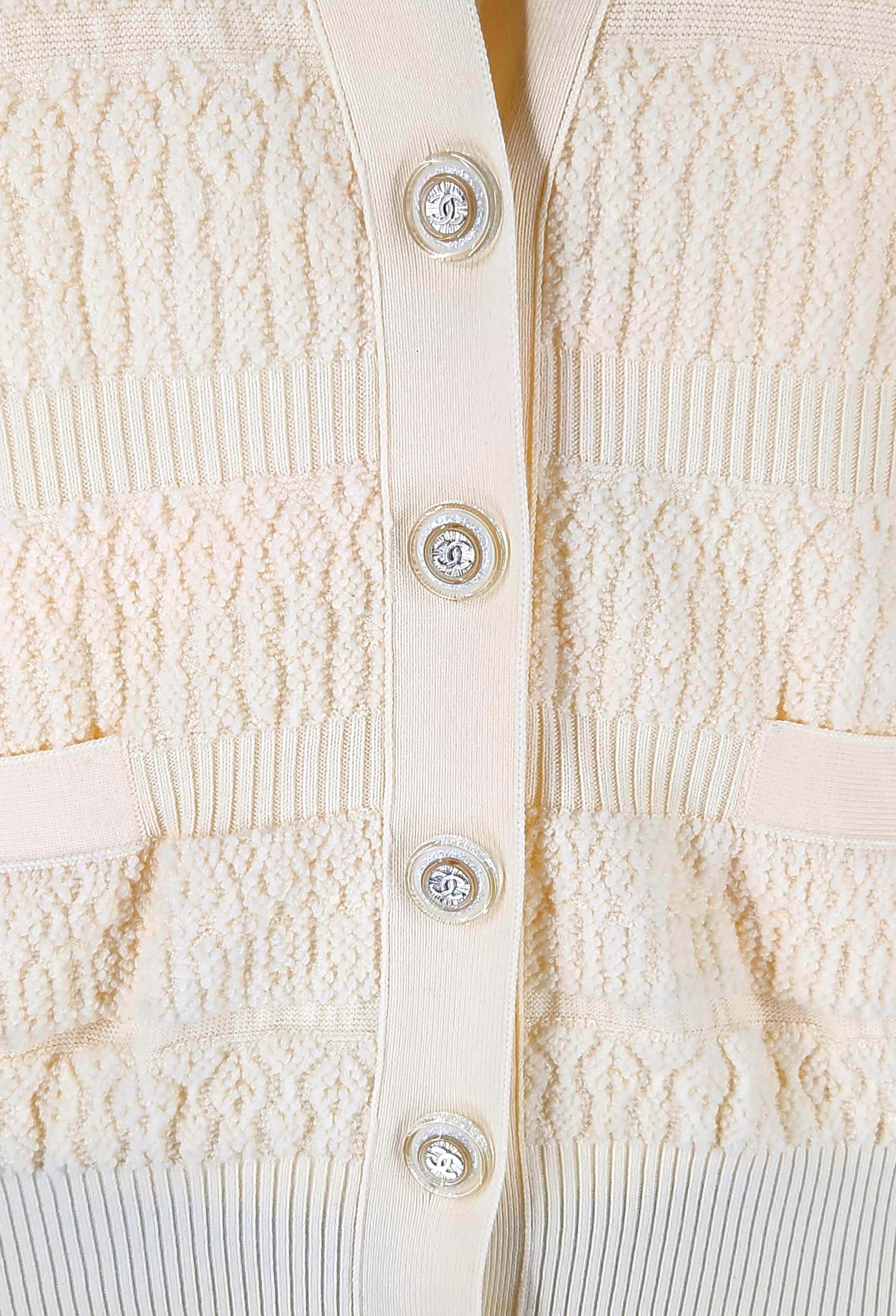 Chanel cardigan clearance