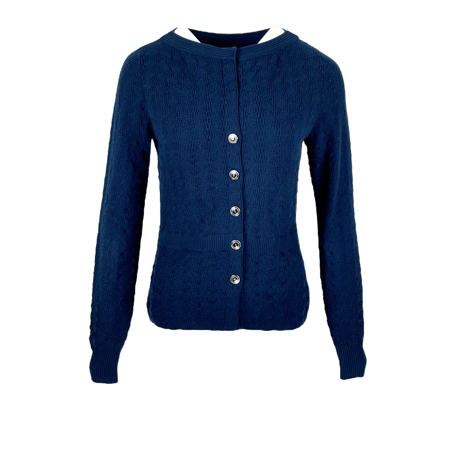 Cardigan navy blue discount