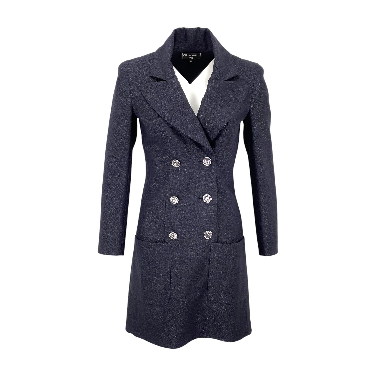 Chanel blazer dress sale