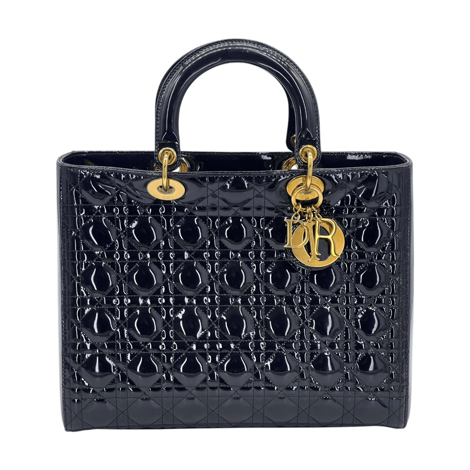 Dior patent leather bag hotsell