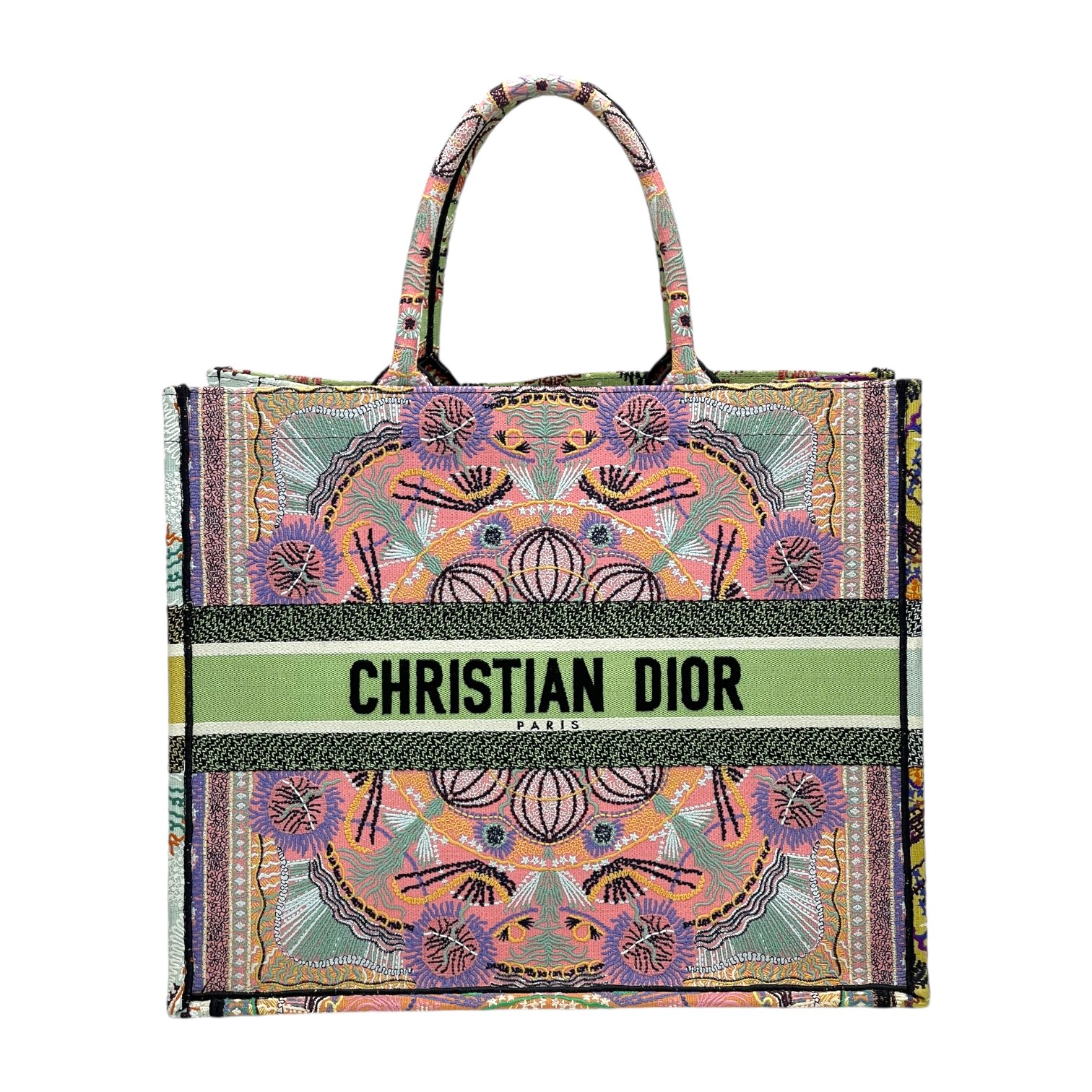 Dior book tote multicolor hotsell