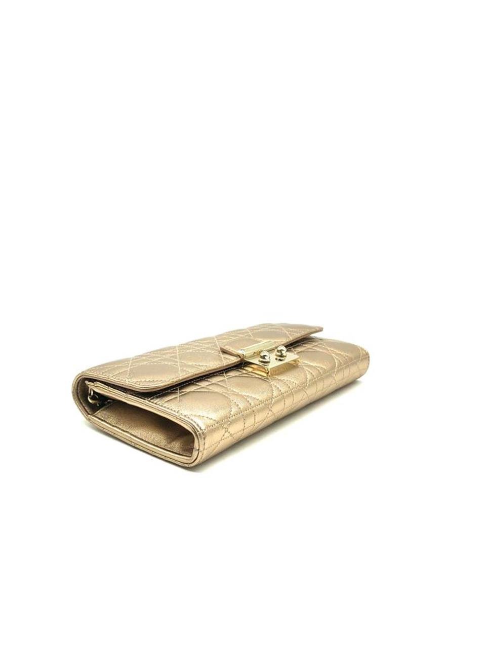 Lady dior wallet hotsell