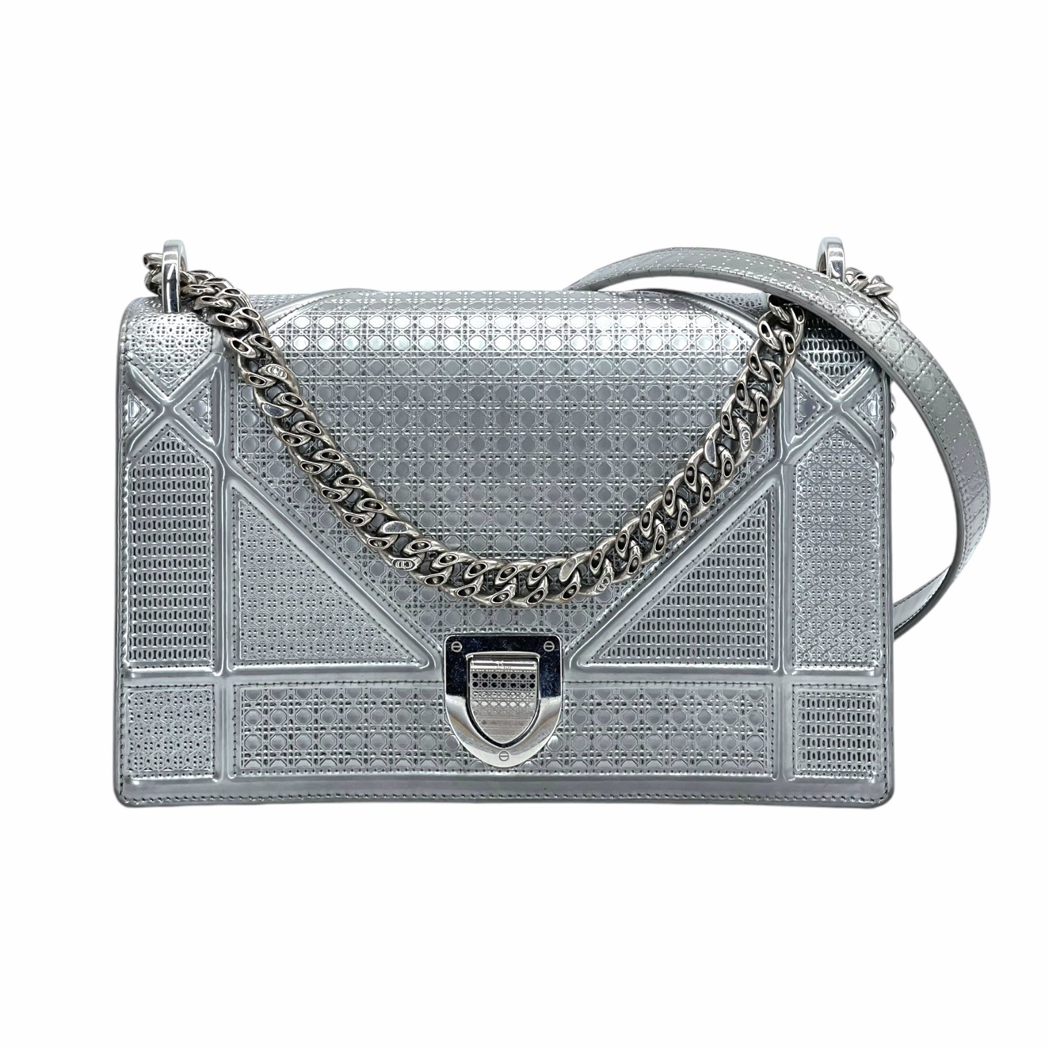 Dior silver bag hotsell