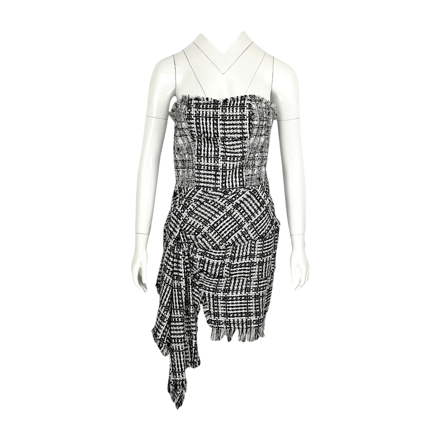 Faith Connexion Black White Mini Dress S