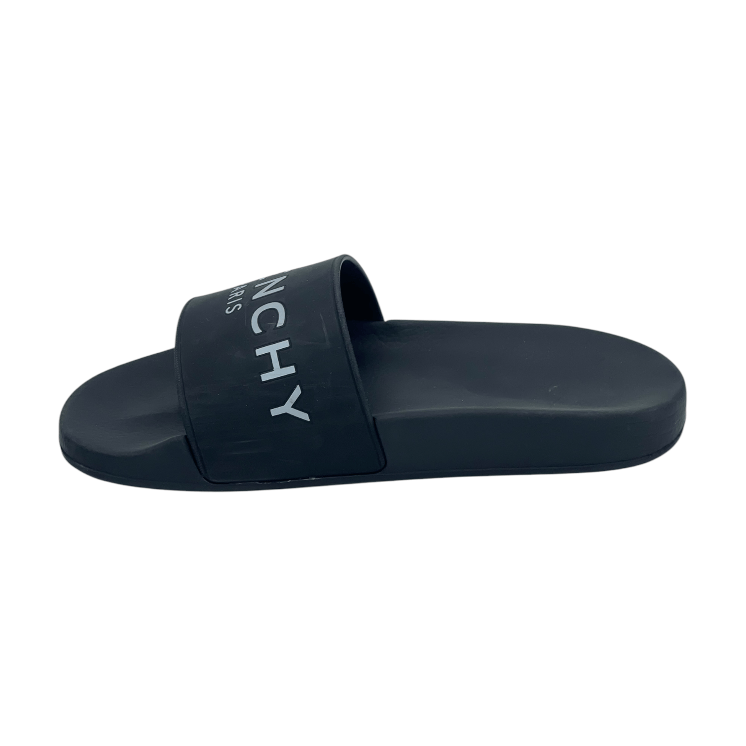 Givenchy Black Logo Print Slides 37