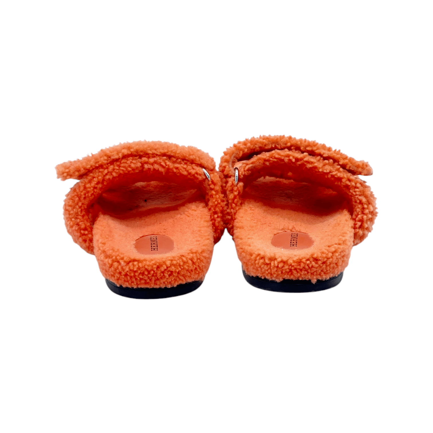 Hermes Chypre Orange Sandals 39