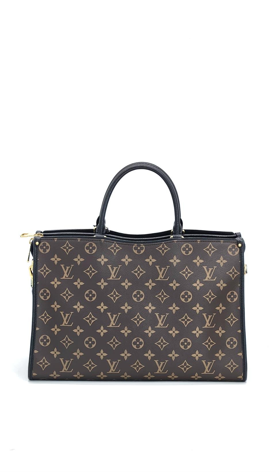 Louis Vuitton Monogram Black Popincourt MM Bag
