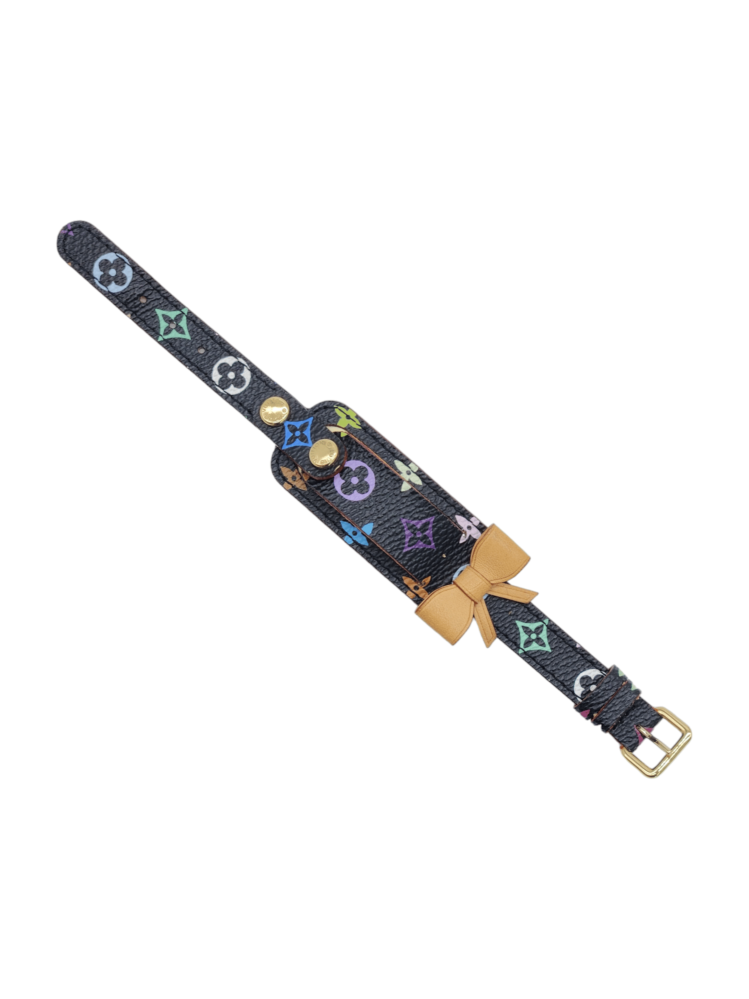 Louis Vuitton Monogram Multicolor Bracelet Deluxe Seconds ta