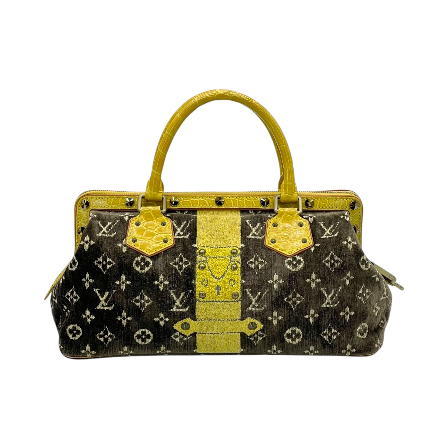 Louis Vuitton Trompe Loeil Ingenieux Monogram Velvet Bag