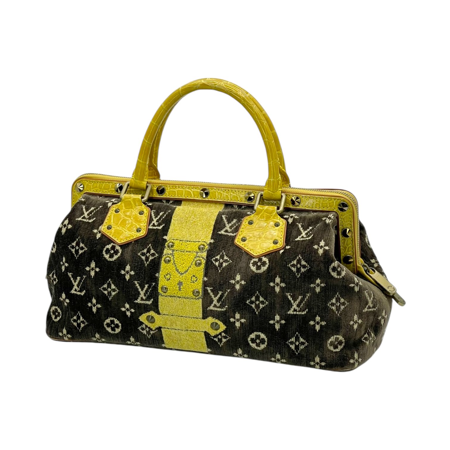 Louis Vuitton Trompe Loeil Ingenieux Monogram Velvet Bag