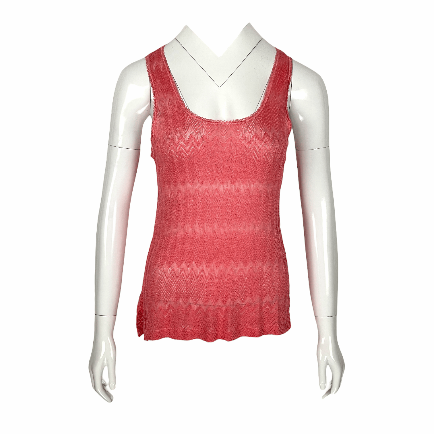 Missoni Mare Pink Sleevesless Blouse IT40