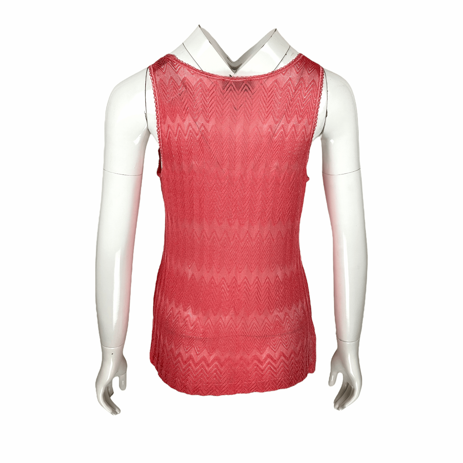 Missoni Mare Pink Sleevesless Blouse IT40