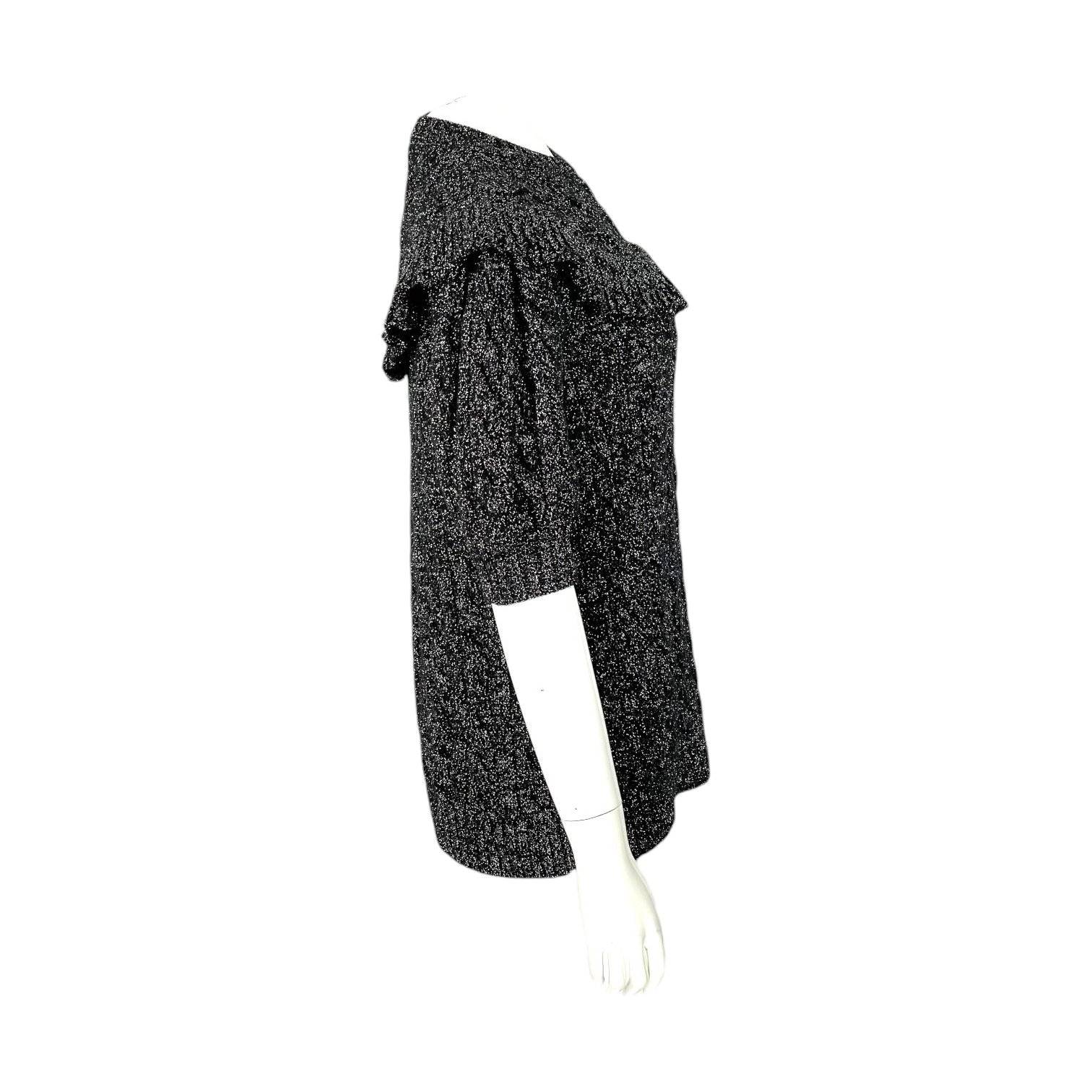 Miu Miu Black Glitter Knitwear IT38