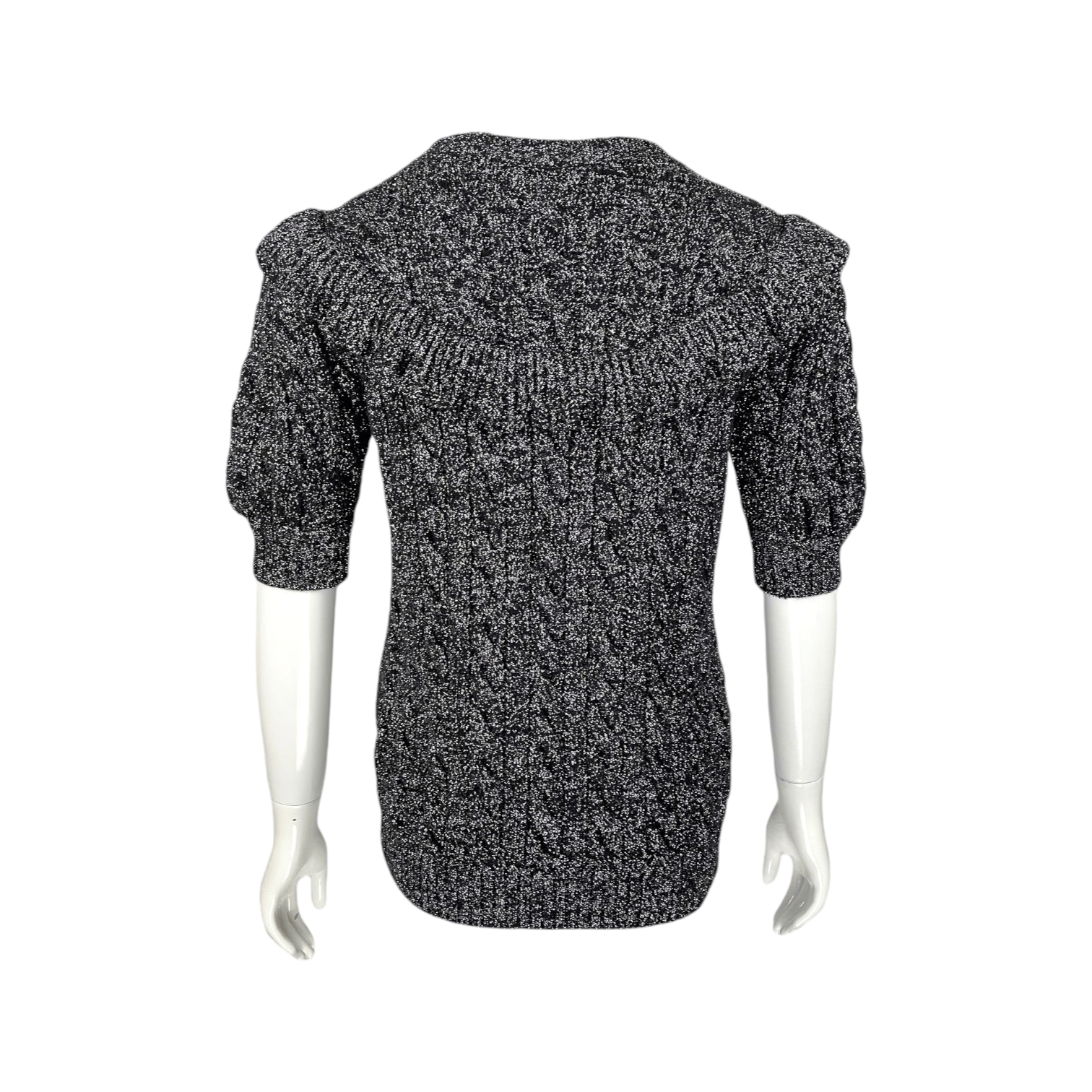 Miu Miu Black Glitter Knitwear IT38
