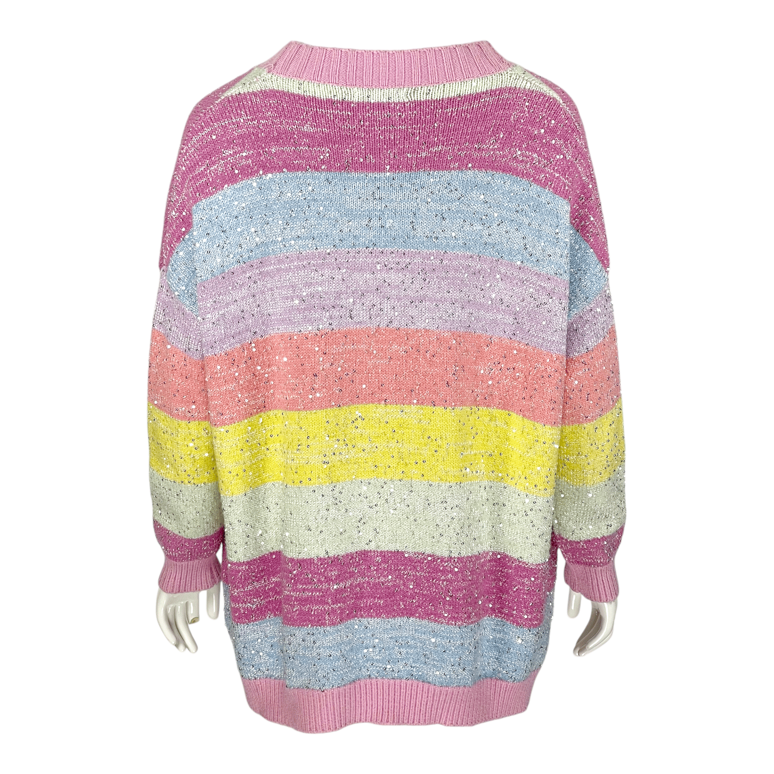 Olivia Rubin Mika Pink Cardigan XS