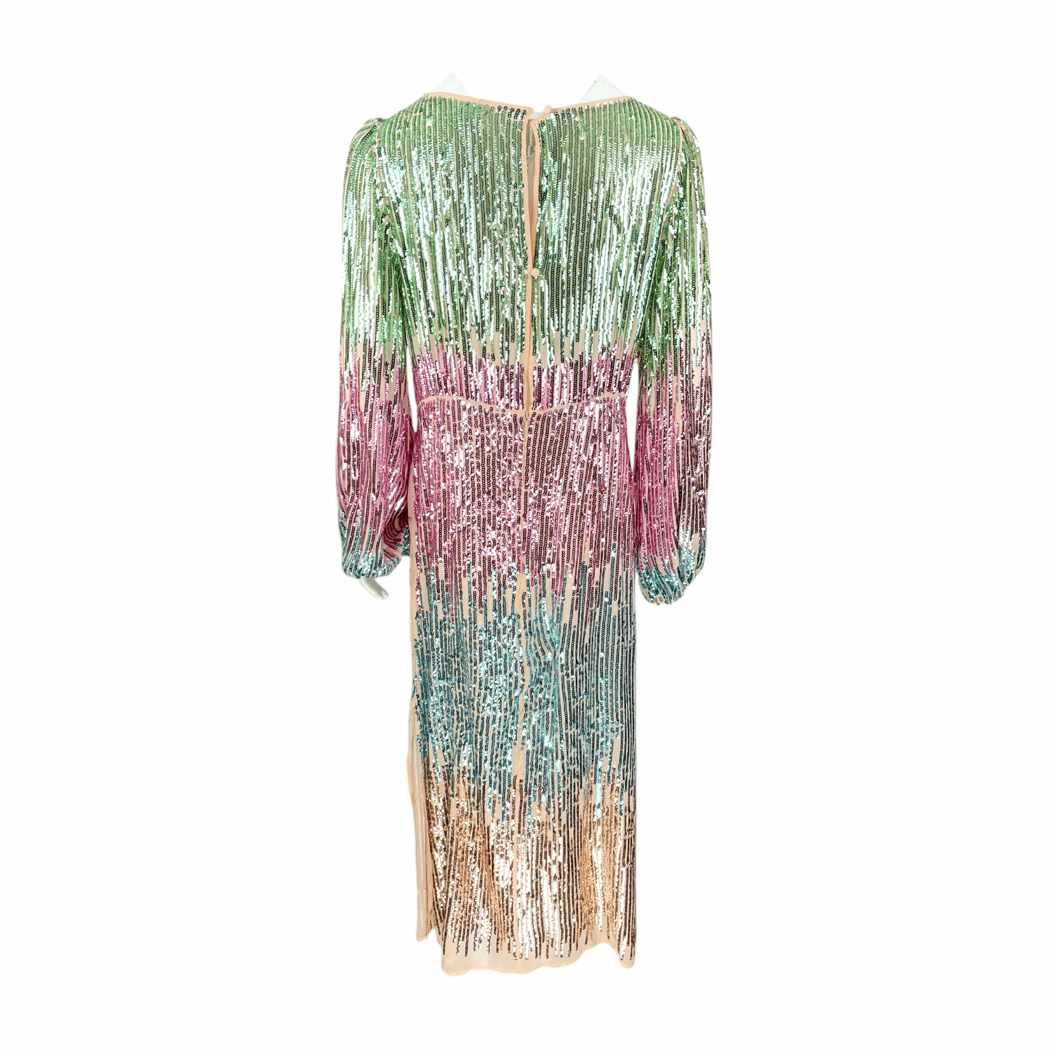 Rixo Ombre Sequin Dress L