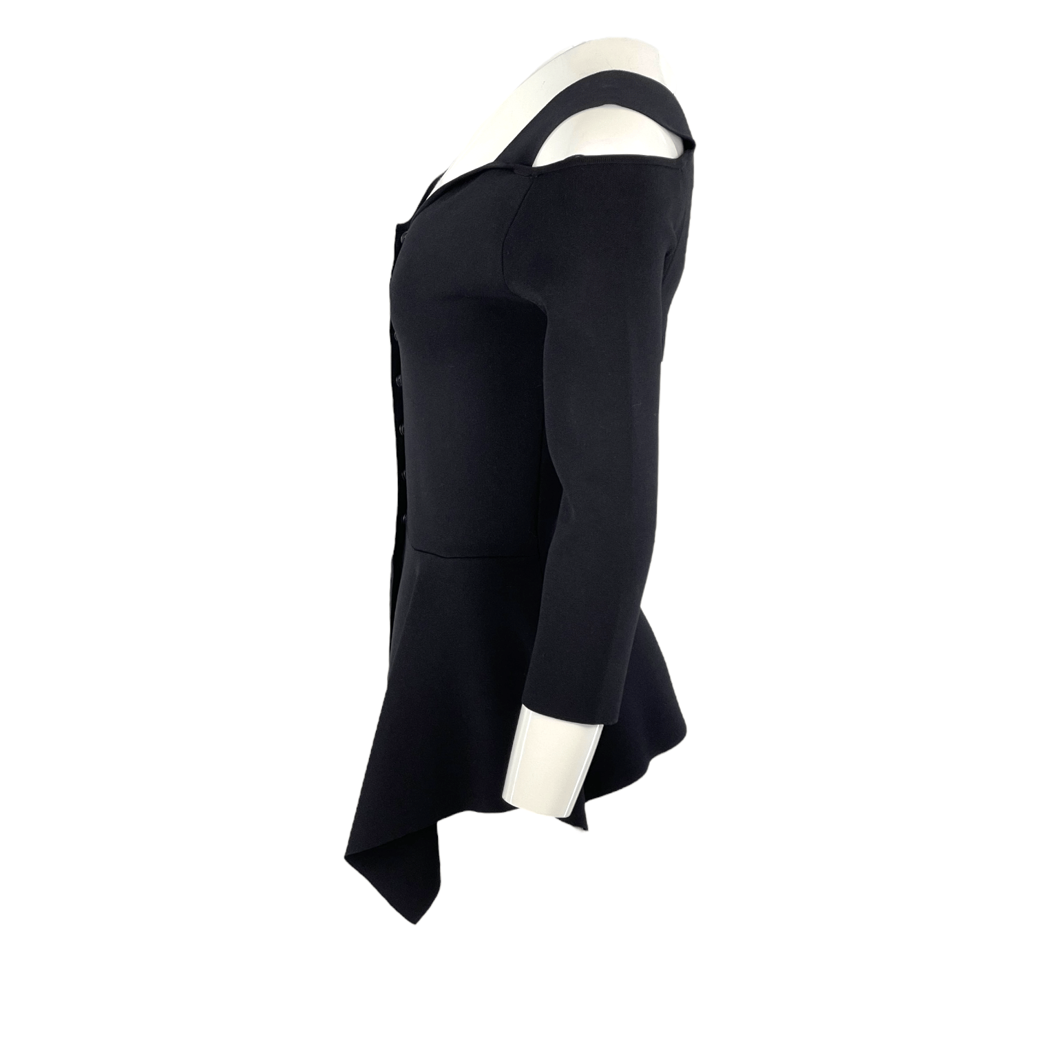 Roland Mouret Black Blouse S
