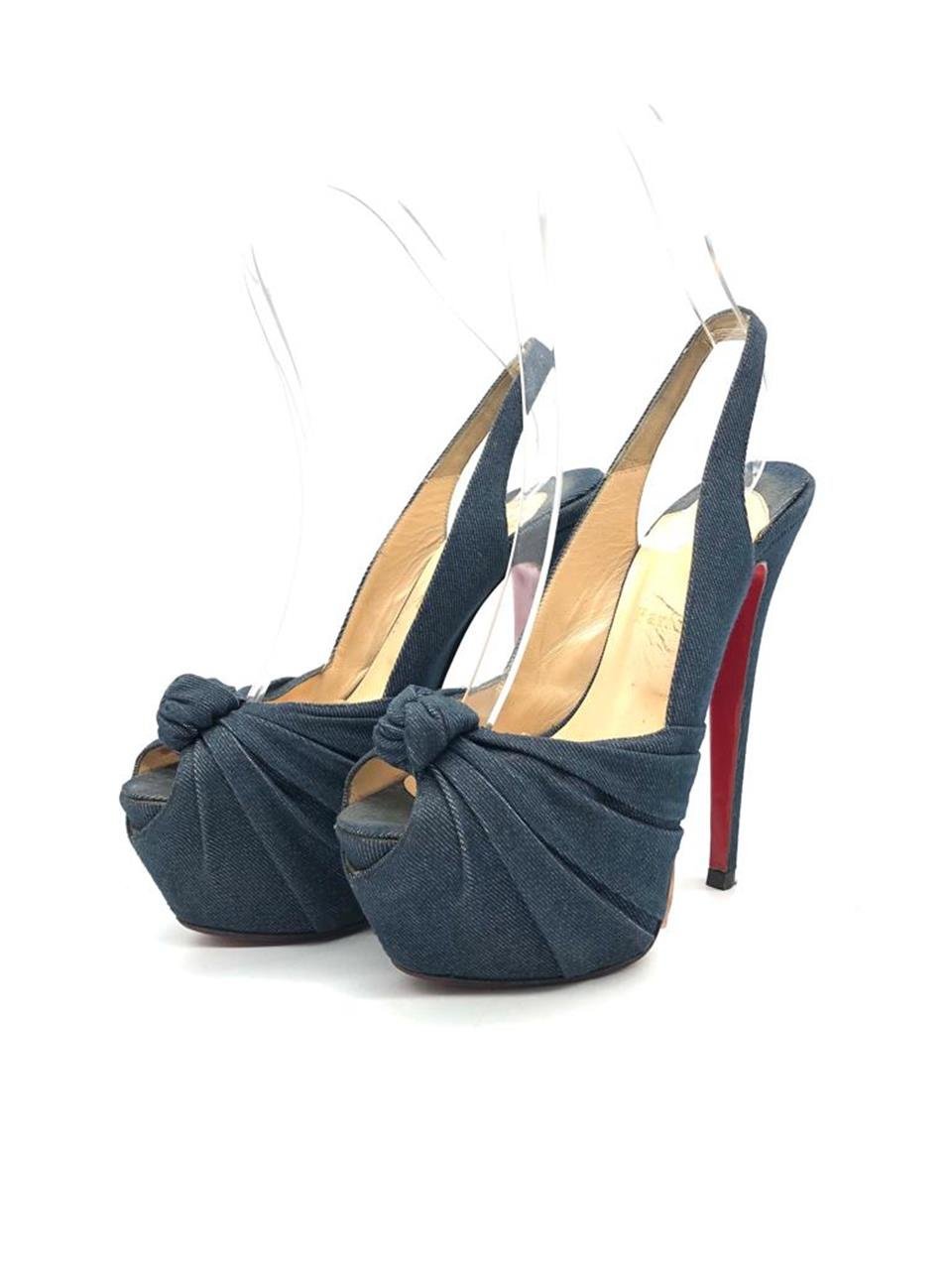 Denim louboutins top