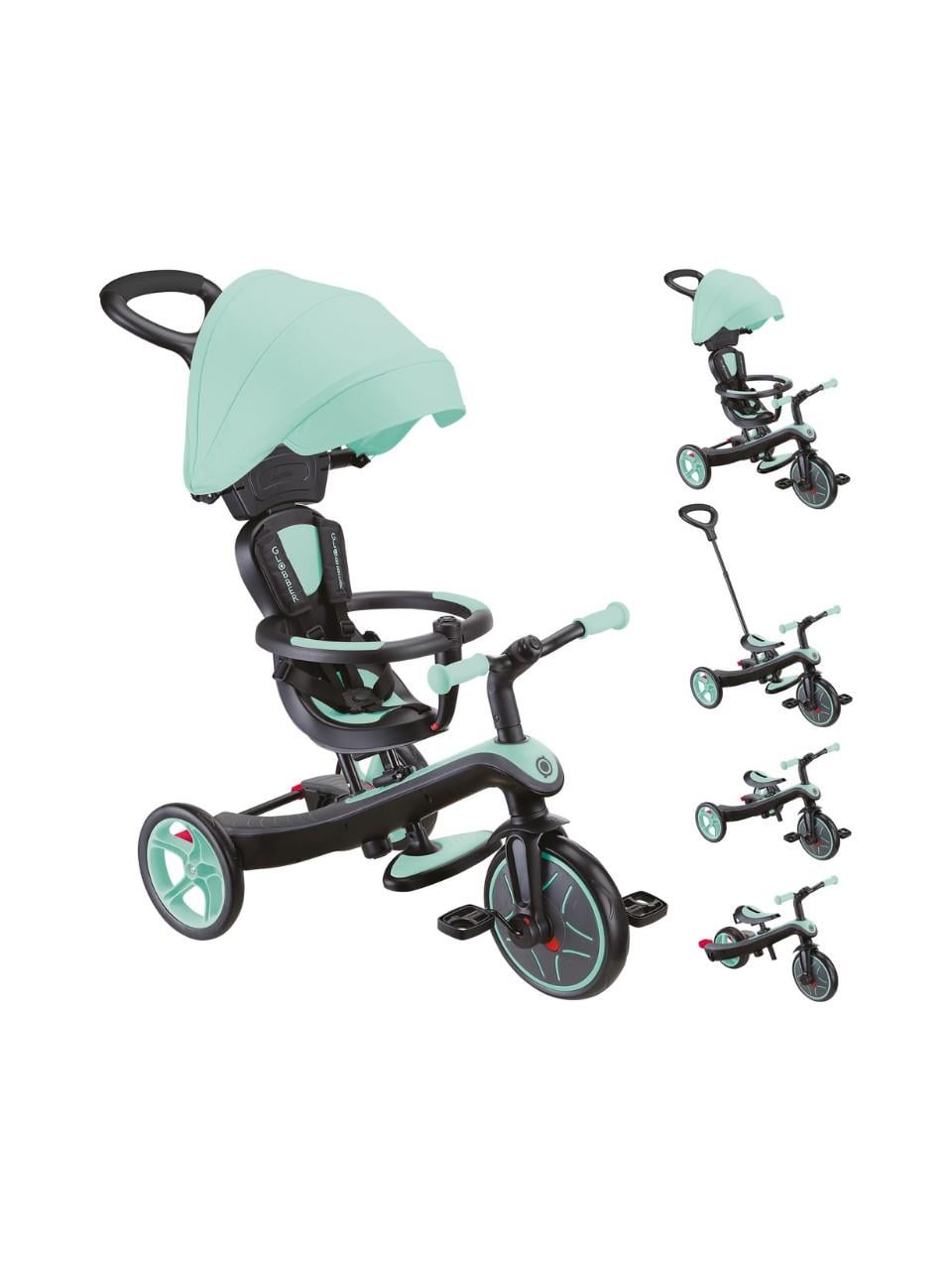 Globber Explorer 4in1 Bisiklet Mint Yeşili