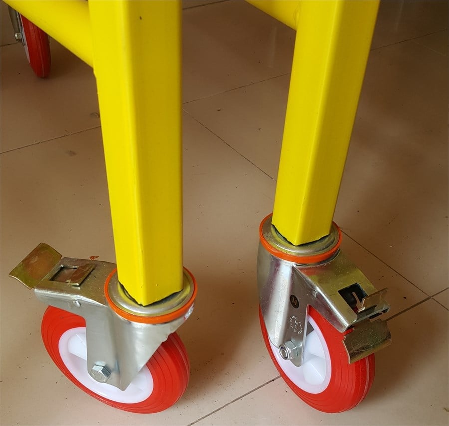 Tekerlekli Katlanır Mobil iskele 185 cm