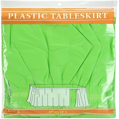 Yeşil Masa Eteği Plastik