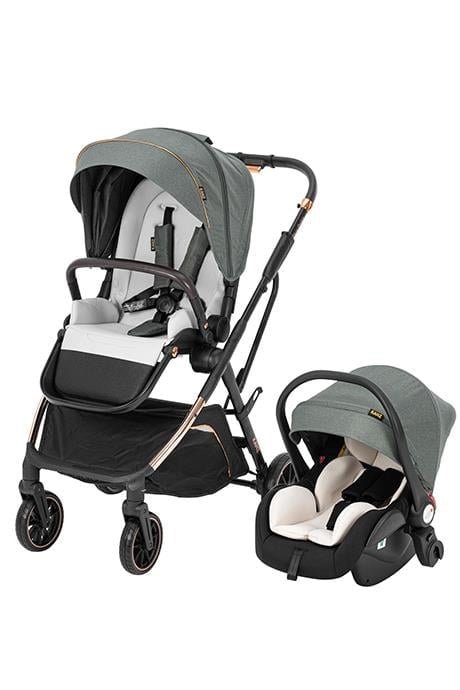 manekikko  kanaさま   10/4 購入予定 Kanz Okie Dokie Travel System Baby Stroller Grey
