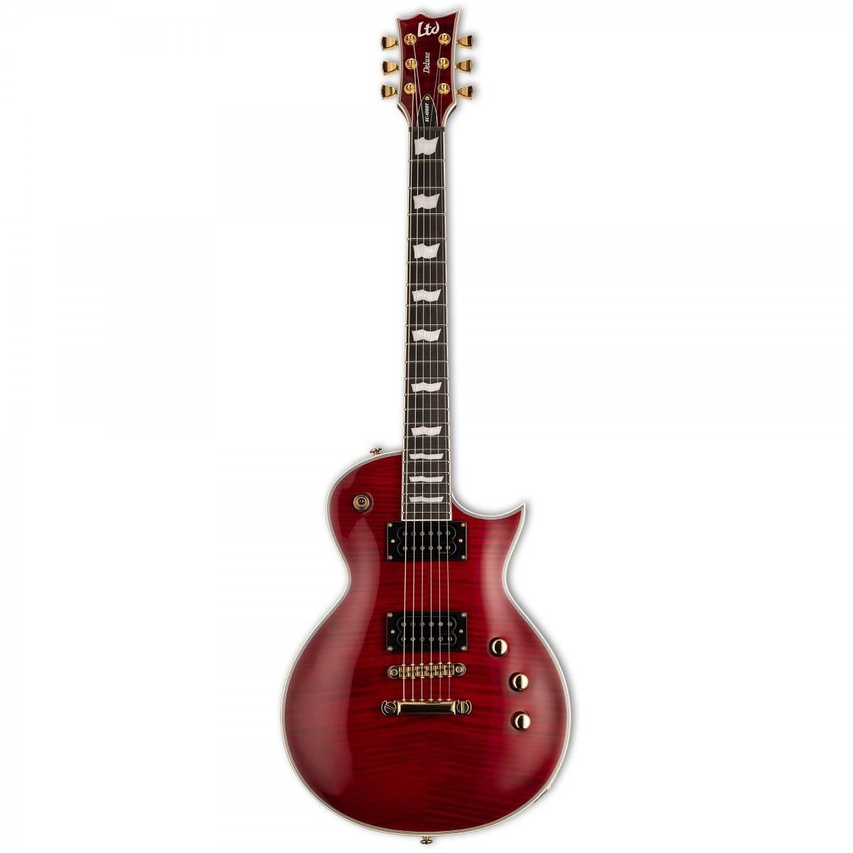 ESP LTD EC 1000T CTM See Thru Black Cherry Elektro Gitar
