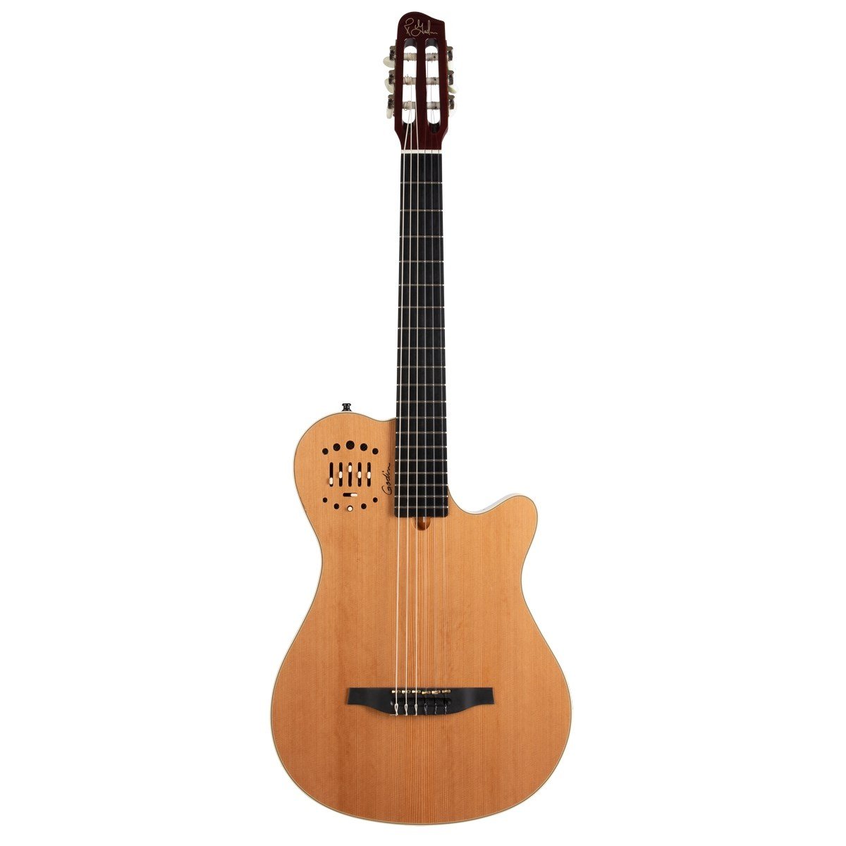 Godin Multiac Grand Concert Deluxe Elektro Klasik Gitar (Natural) |  yetenekmarket