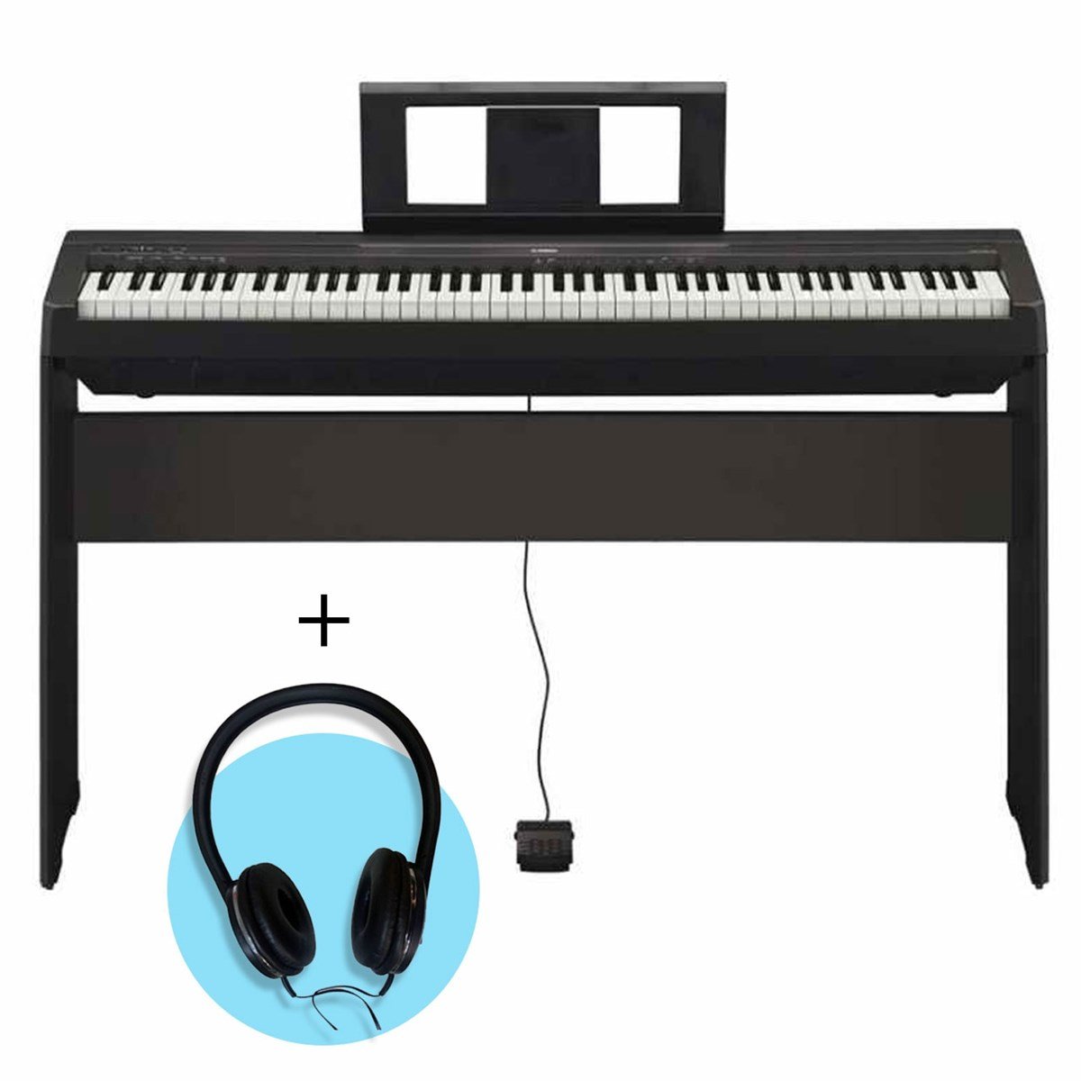 Yamaha P45 Ta nabilir Dijital Piyano Seti Yamaha Stand