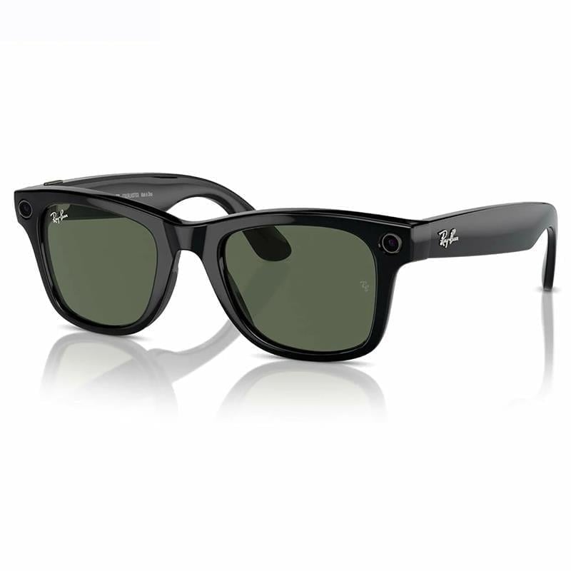 Ray-Ban Meta Wayfarer YZ Destekli Akıllı Gözlük Parlak Siyah G-15