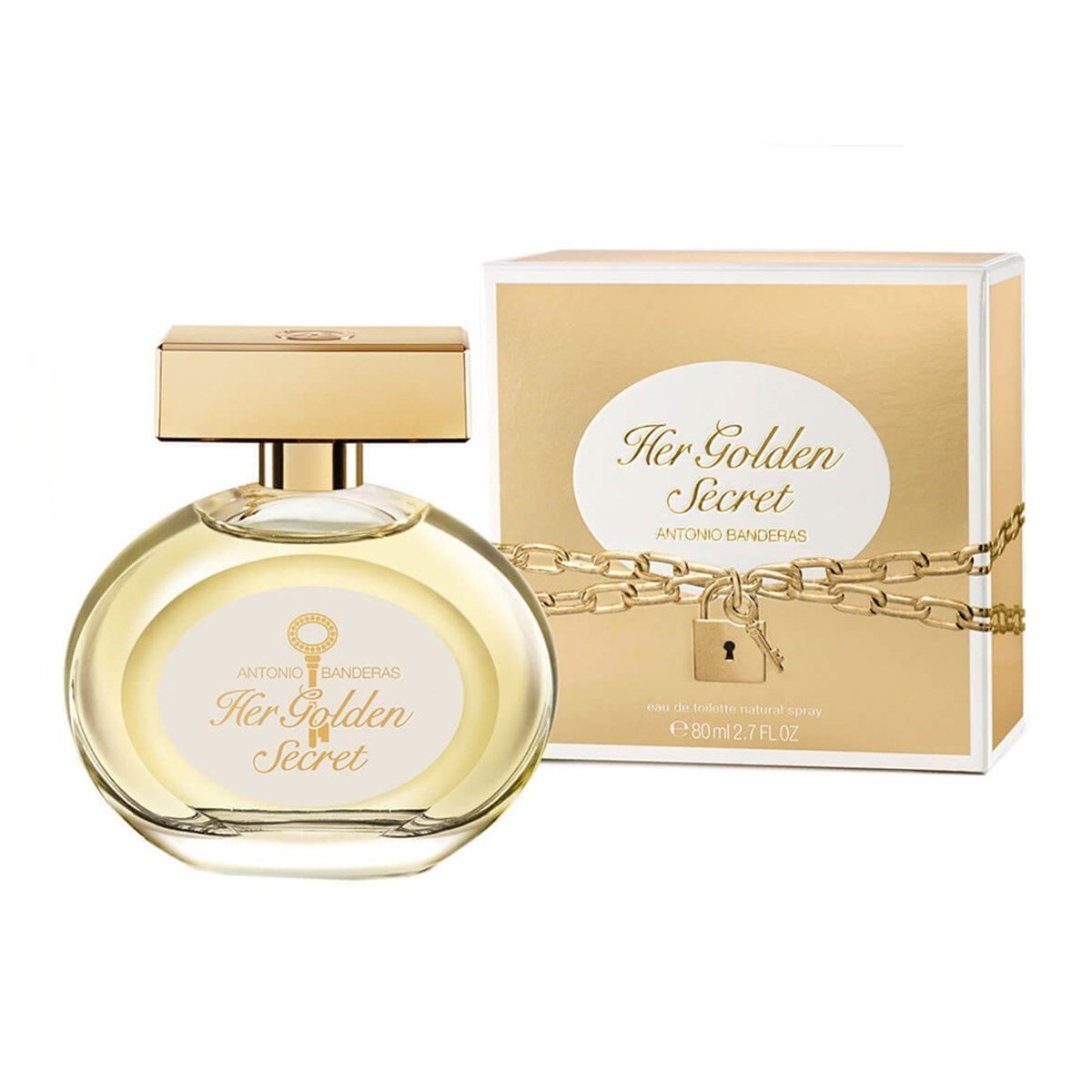 Antonio Banderas Her Golden Secret EDT Kadın Parfüm 80ml - Platin