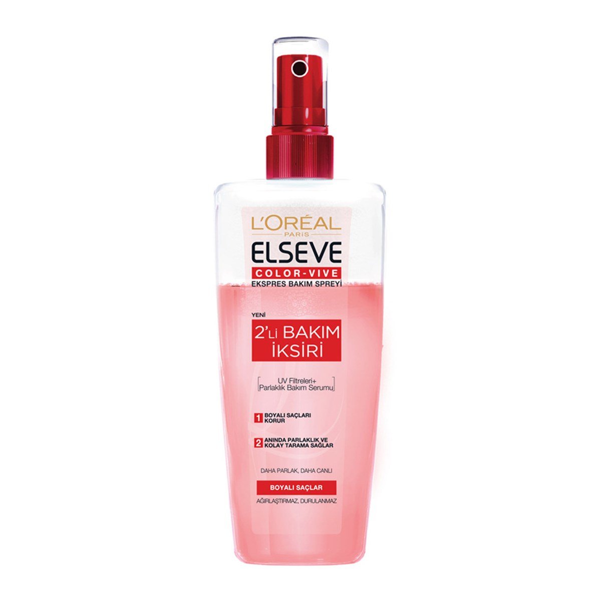 Elseve Color-Vive Biphase Boyalı Saçlar Saç Bakım İksiri 200 ML - Platin