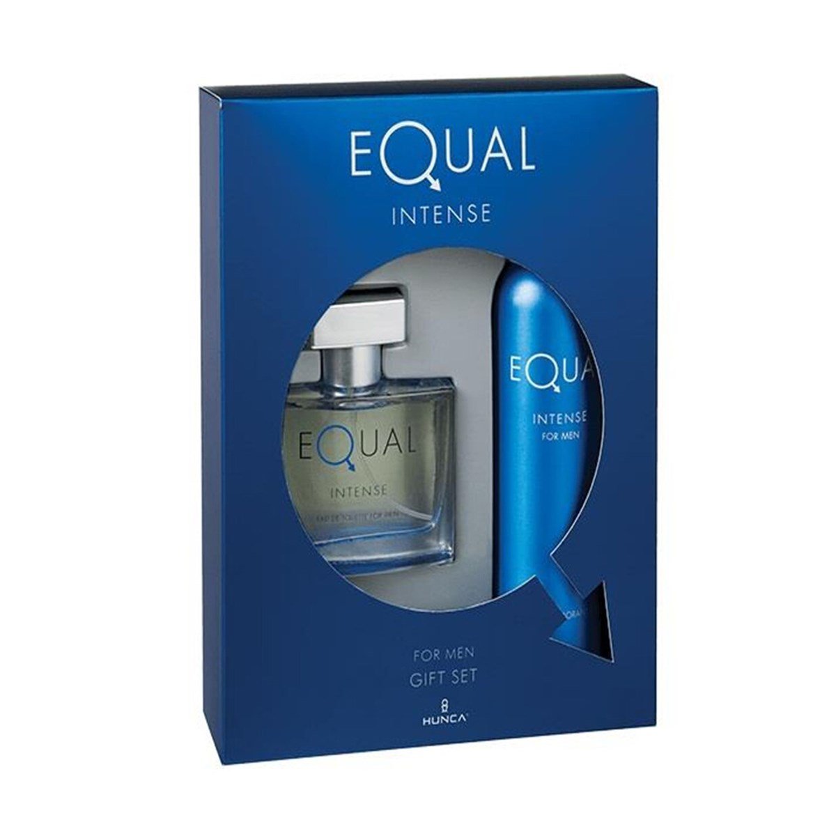 Equal Parfüm Intense Edt For Men 75ml + Equal Deodorant Intense For Men  150ml - Platin