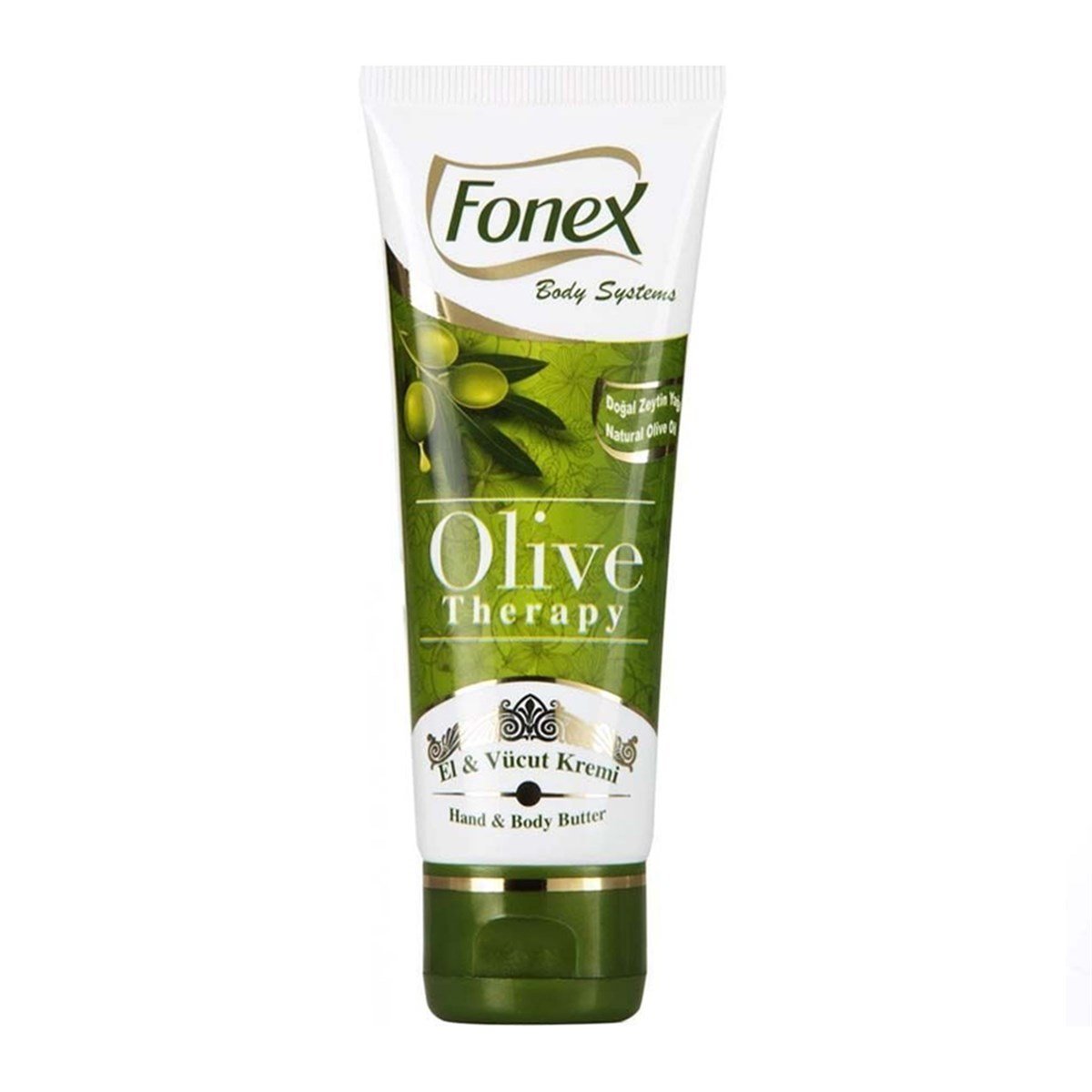 Fonex Olive Touch Doğal Zeytinyağlı El ve Vücut Kremi 75 ml - Platin