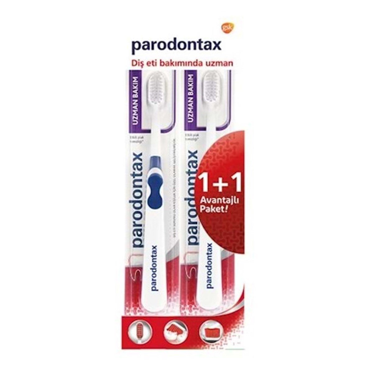 Parodontax Diş Fırçası Uzman Bakım 1+1 - Platin