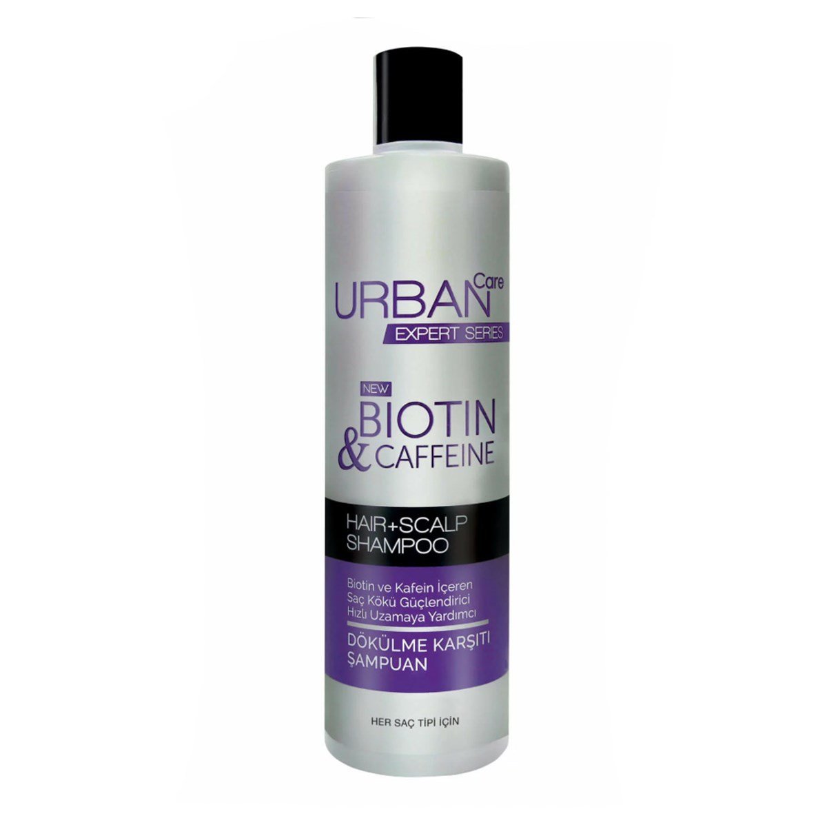 Urban Care Şampuan Biotin & Kafein Saç Kökü Güçlendirici Hızlı Uzamaya  Yardımcı 350 ml - Platin