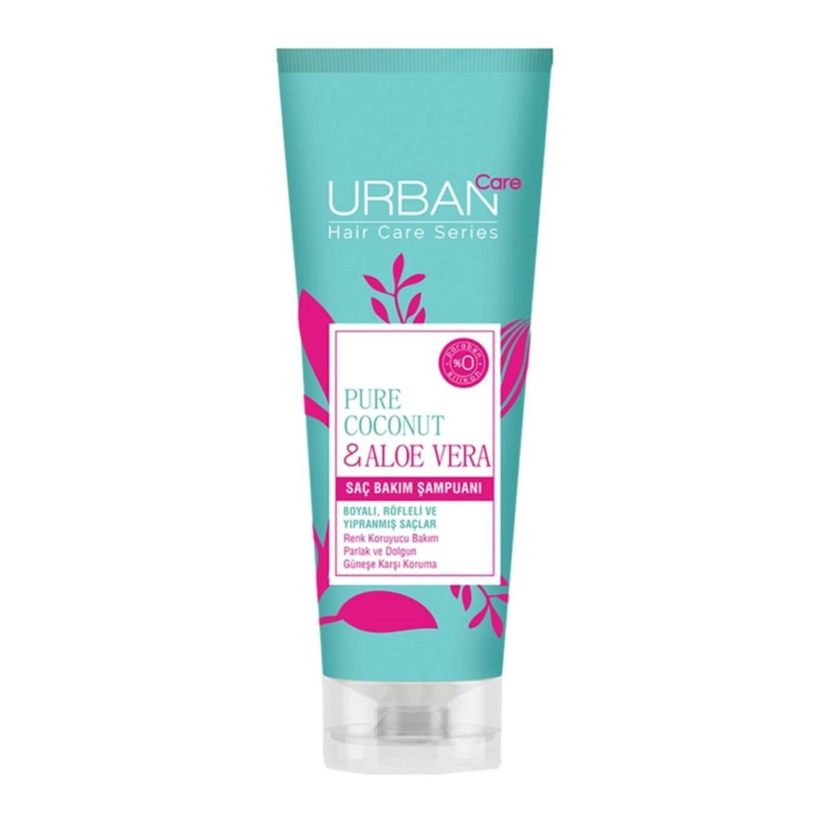 Urban Care Şampuan Saf Hindistan Cevizi Yağı& Aloe Vera Boyalı Ve Yıpranmış  Saçlar 250 ml - Platin