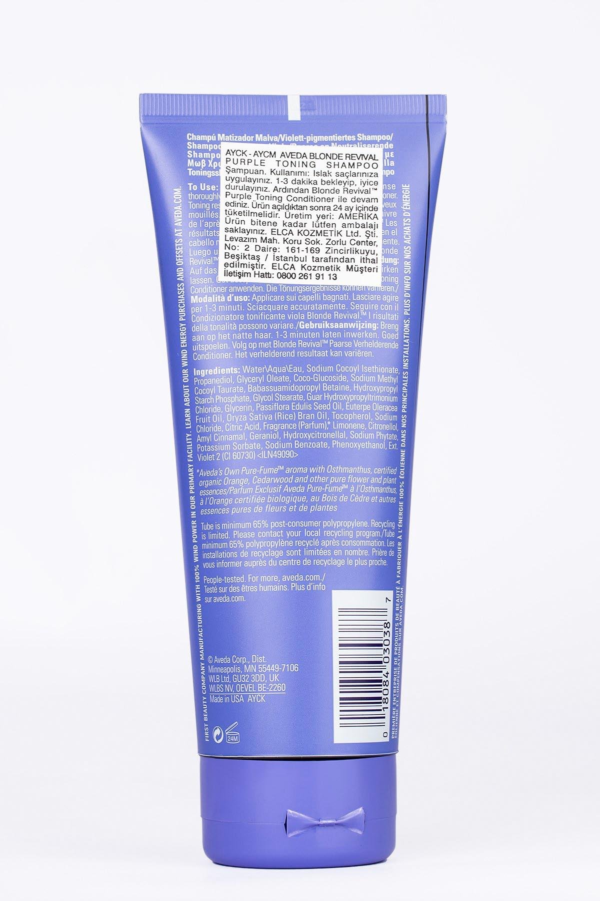 Aveda Blonde Revival Mor Sülfatsız Şampuan 200 ml Ürünü Cazip Fiyatlarla  Sakın Kaçırma!
