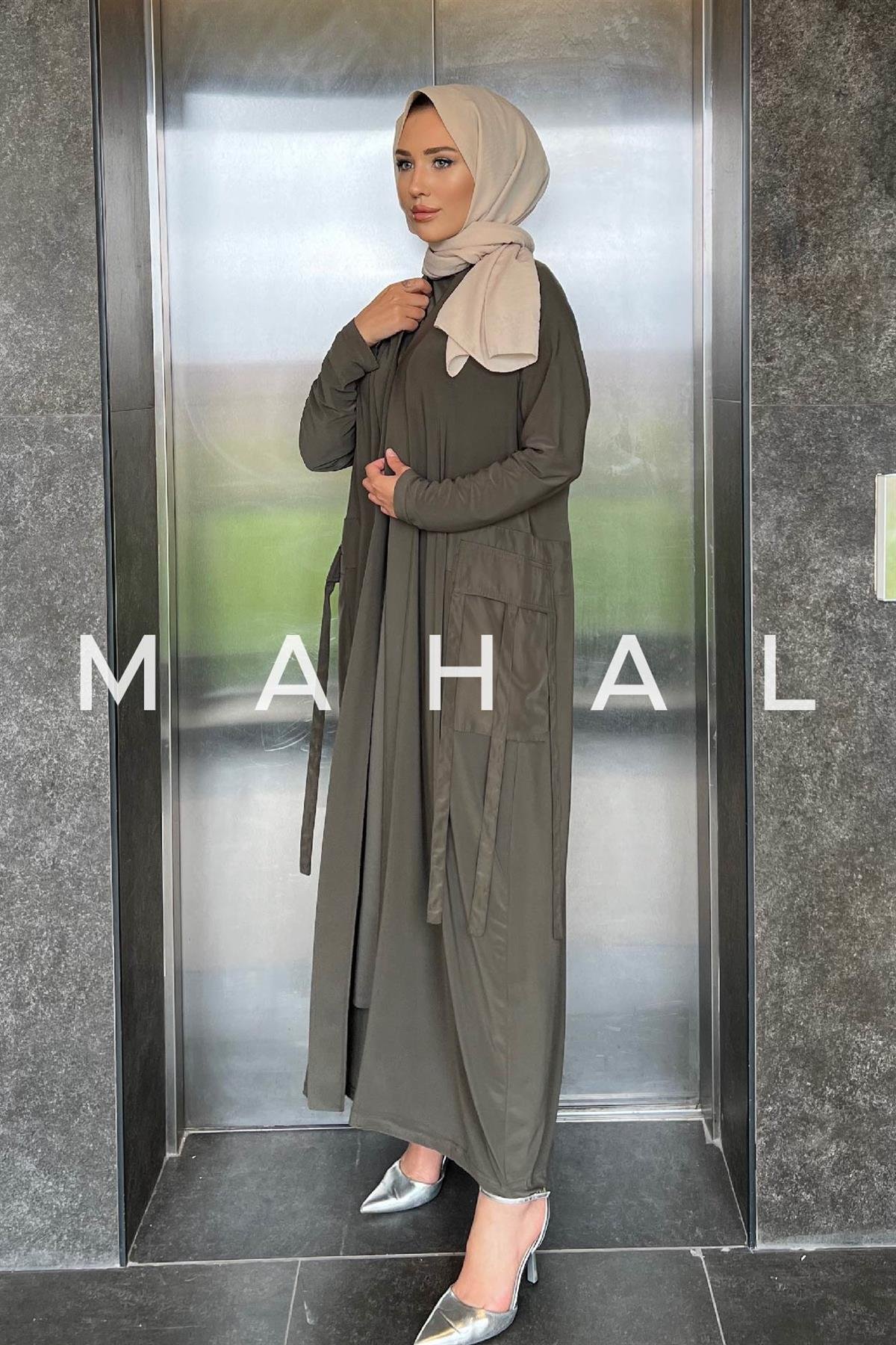 Nurcan Çetin 23263-23Y Cep Kurdelalı Jarse Kap