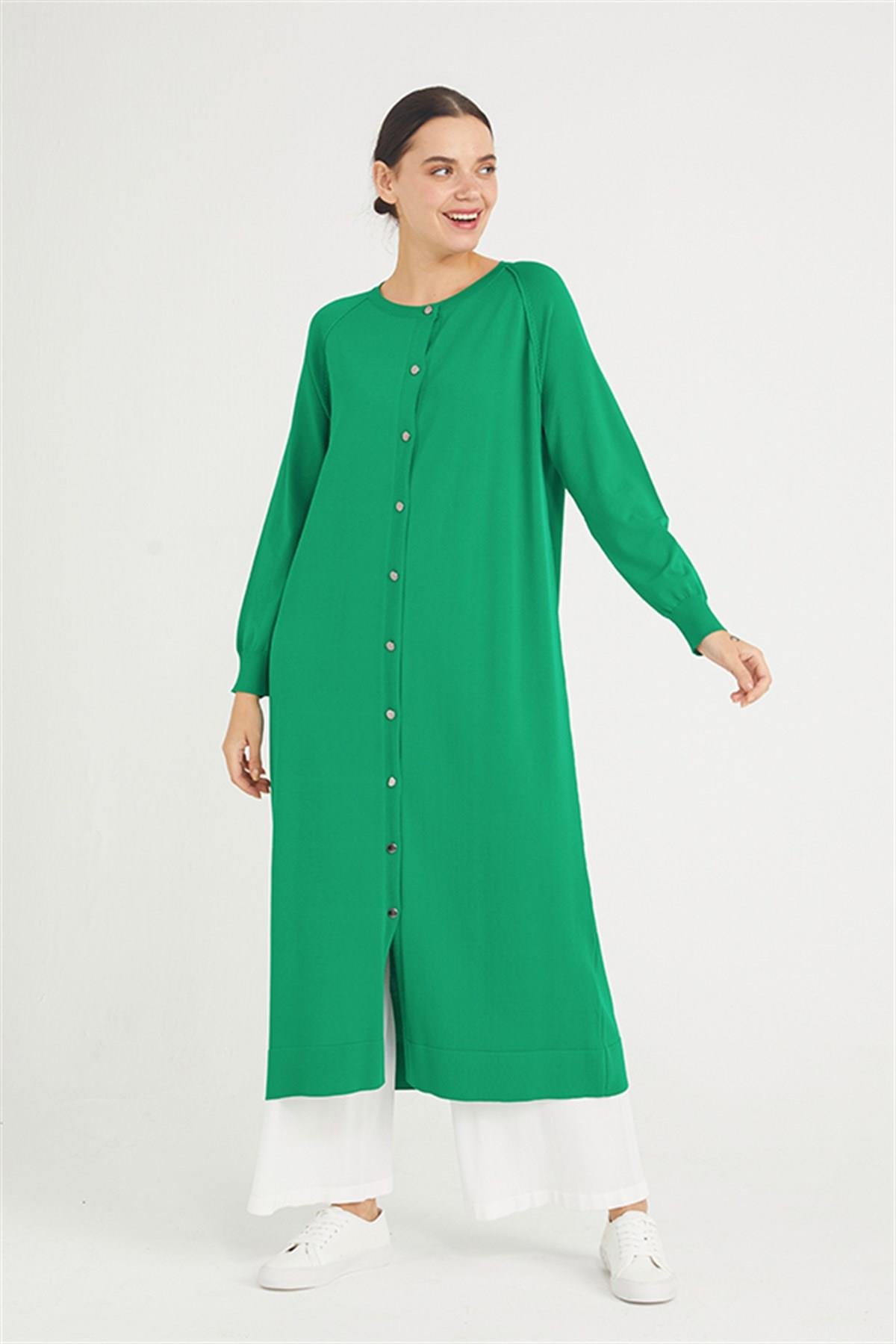 Nuss 512 Tam Boy Eva Merserize Hırka