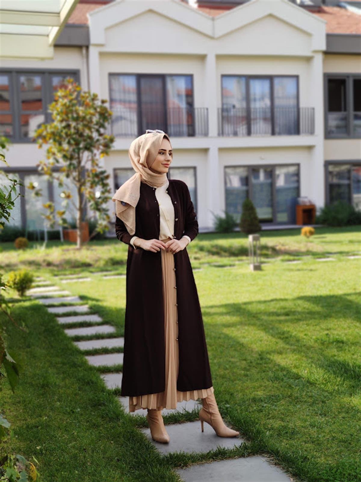 Nuss 512 Tam Boy Eva Merserize Hırka