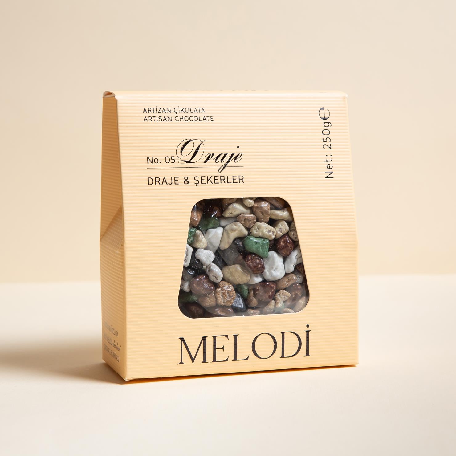 Resital Çakıl Draje 250g - Melodi Çikolata