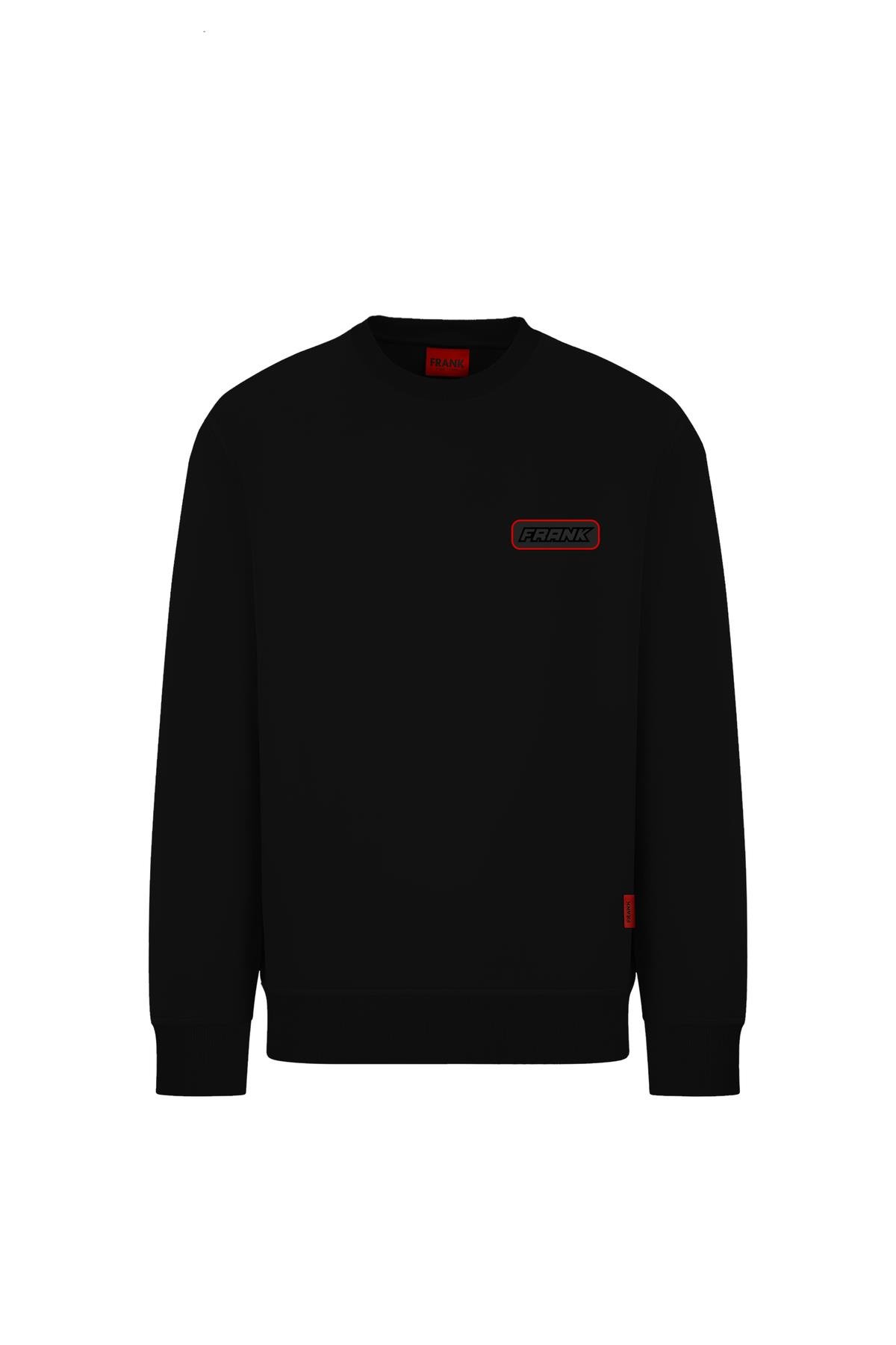 Supreme Cutout Logo Crewneck 黒 M