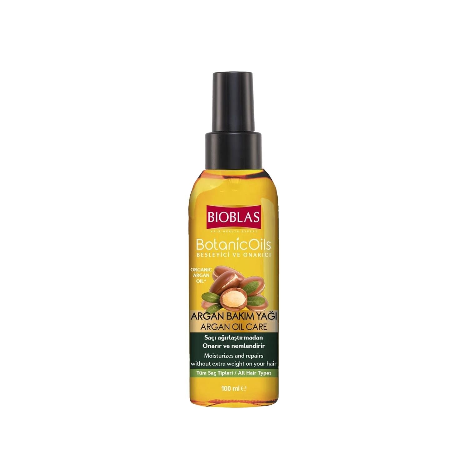 8680512607144 | Bioblas Botanic Oils Argan Saç Bakım Yağı 100 ml |  Kozmovital