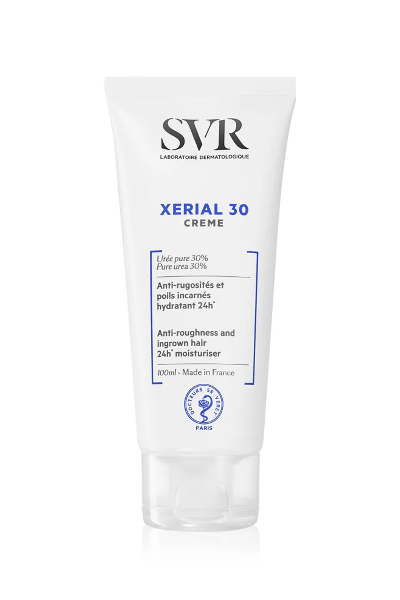 SVR XERIAL 30 Crème 100ml - Anti Rugosités et Poils Incarnés, Hydratant 24H  - 3401395565841