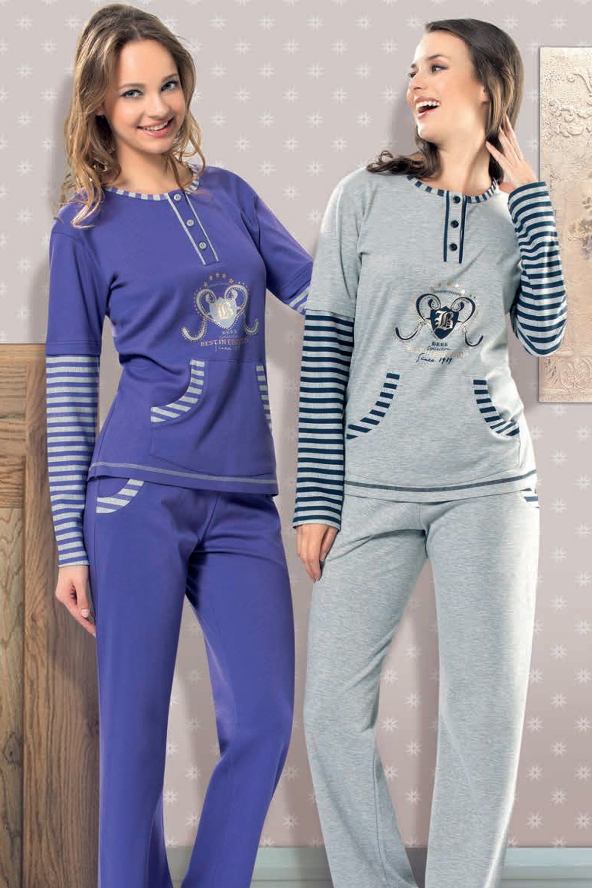 Berrak Bayan Kışlık Pijama Takımı 5290 Yeni Sezon! Moda! Ürünler Rakipsiz  Fiyatlar İç Giyim, Ev Tekstili, Kozmetik, Çeyiz ve Daha Fazlası |  yoncatoptan.com