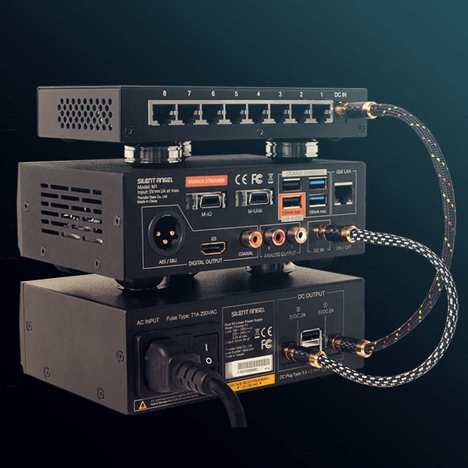 SILENT ANGEL M1 Audiophile Dac / Streamer SILENT ANGEL M1 Audiophile Dac / Streamer