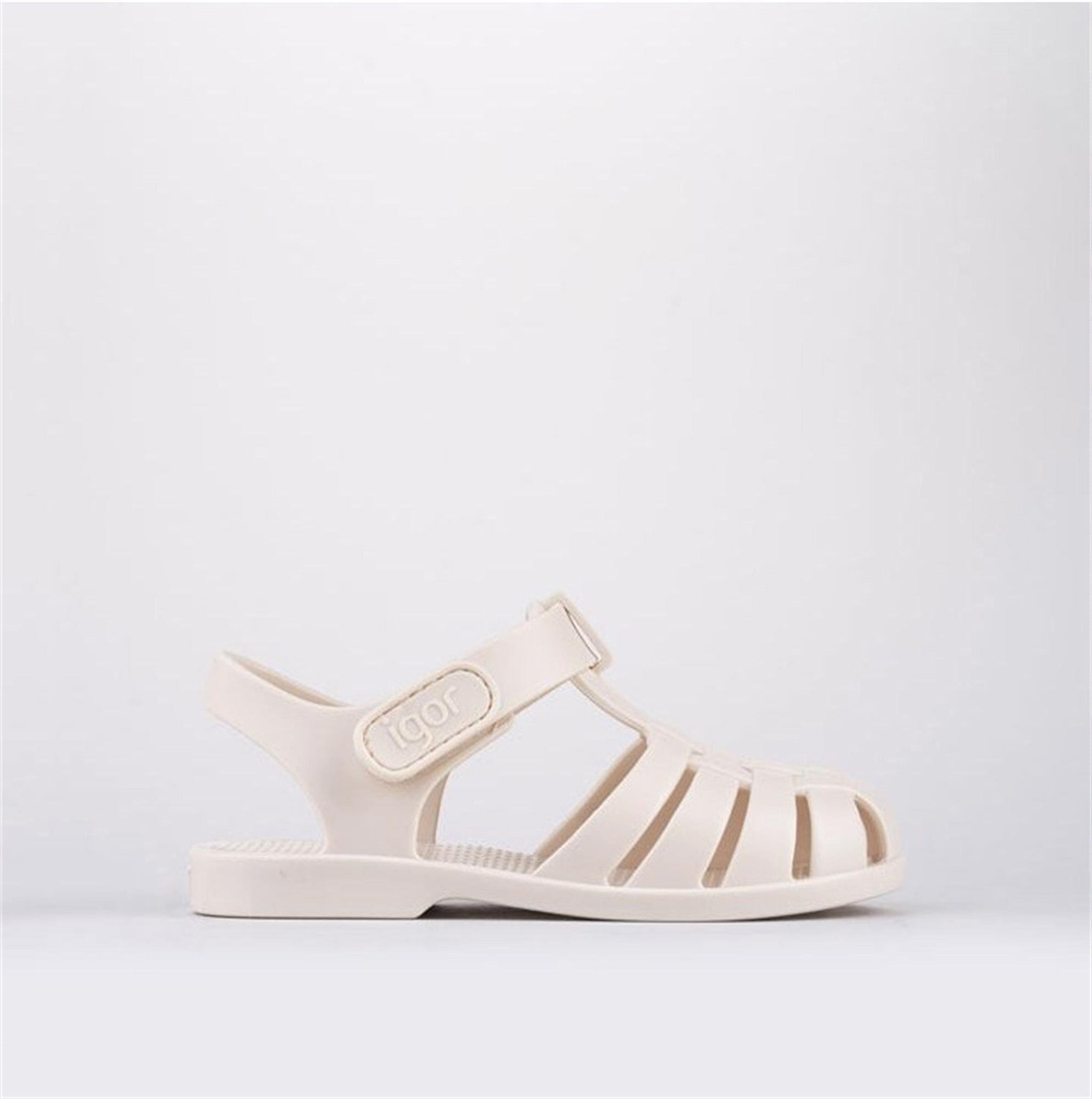 İgor Kız Çocuk Clasıca V. Sandalet Marfil Ivory S10288-079