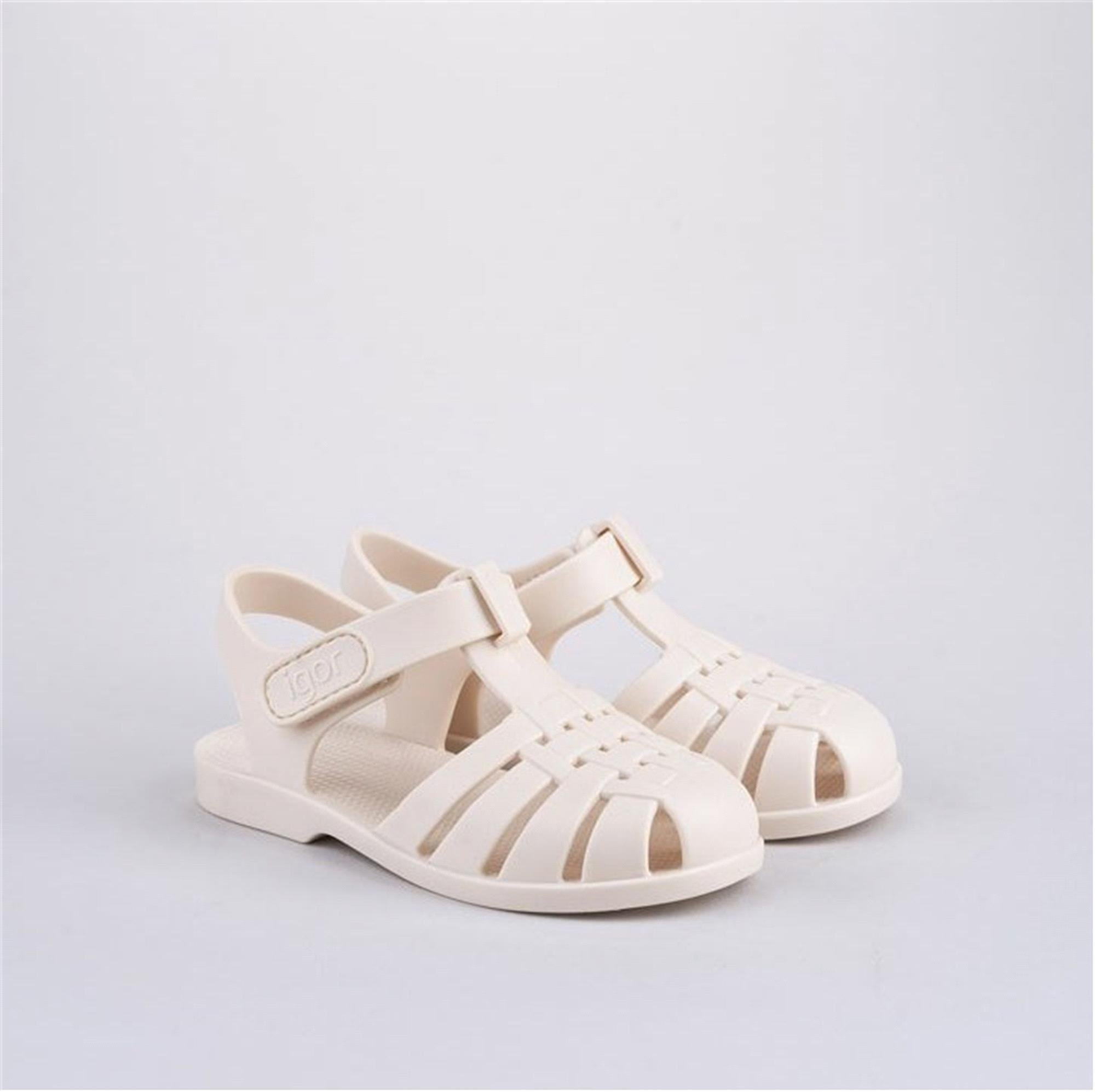 İgor Kız Çocuk Clasıca V. Sandalet Marfil Ivory S10288-079